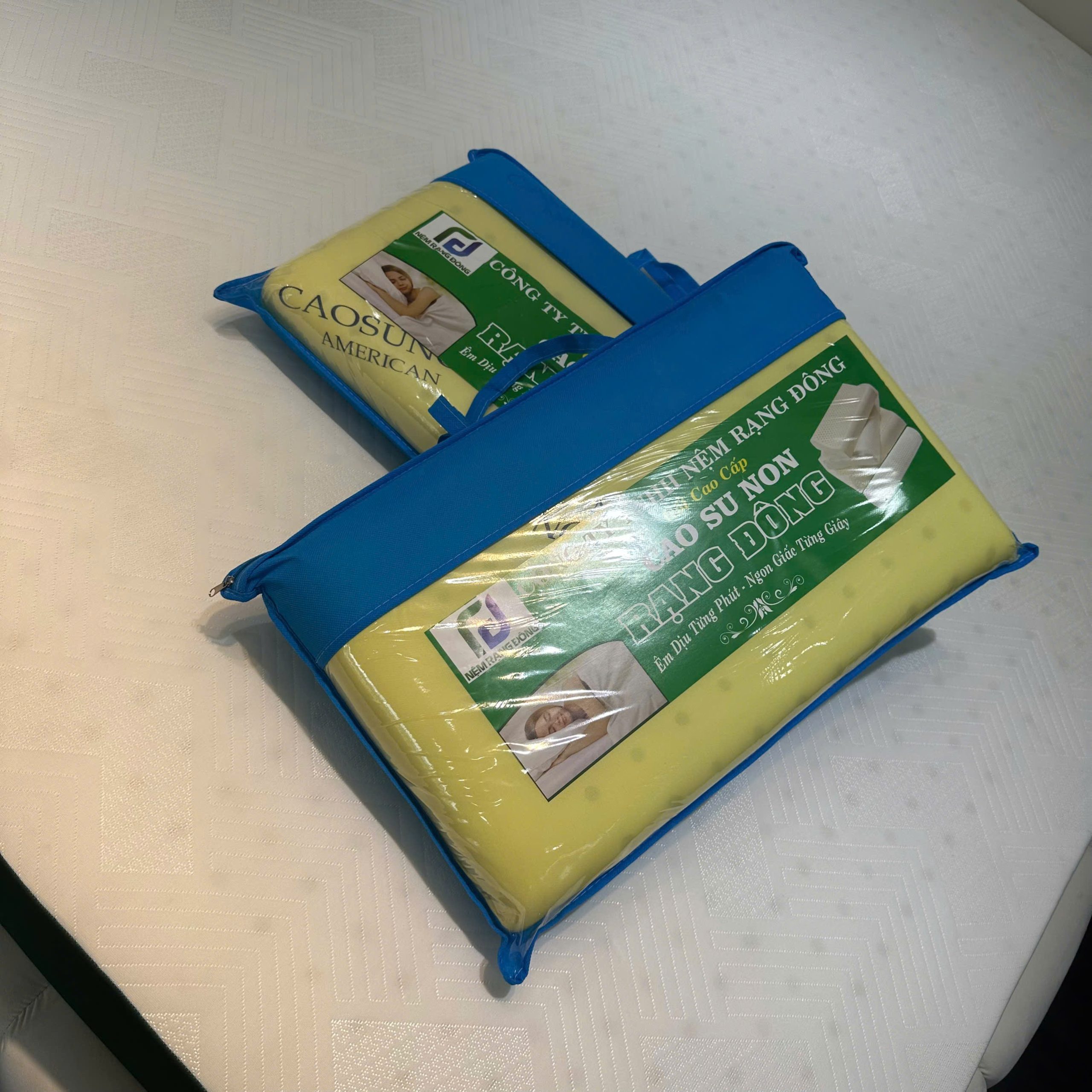 COMBO 2 Gối Nằm Cao Su Non American Kích thước 40x60 - Ảnh 6