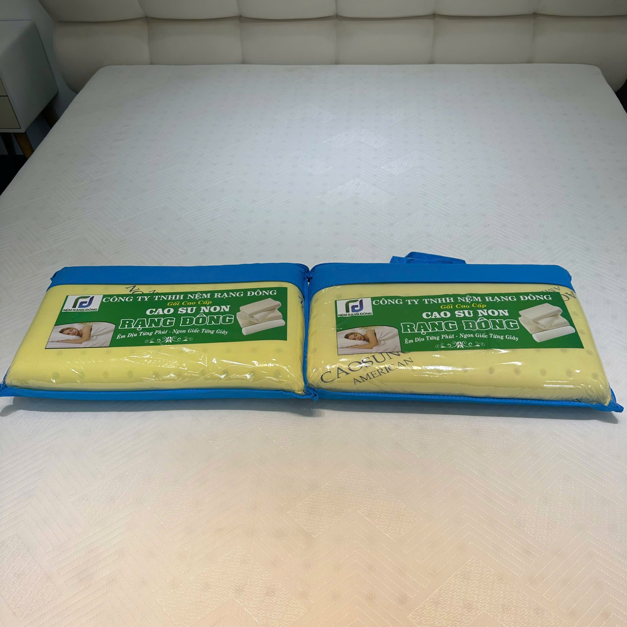 COMBO 2 Gối Nằm Cao Su Non American Kích thước 40x60 - Ảnh 3